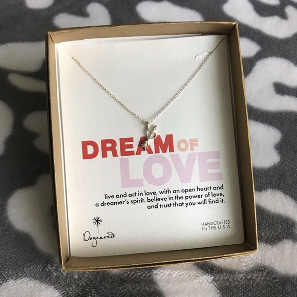 💗DOGEARED💗Silver-18”inch Cupids Arrow Necklace💘 - Picture 8 of 8